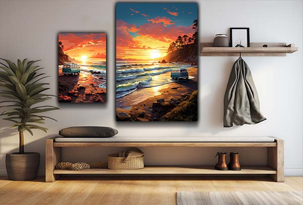 Metal Prints vs. Canvas Prints: Discover Stunning Wall Art Options