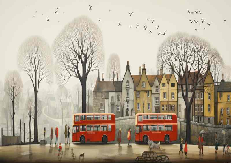 Whimsical Wonderland Quaint Village Scenes
