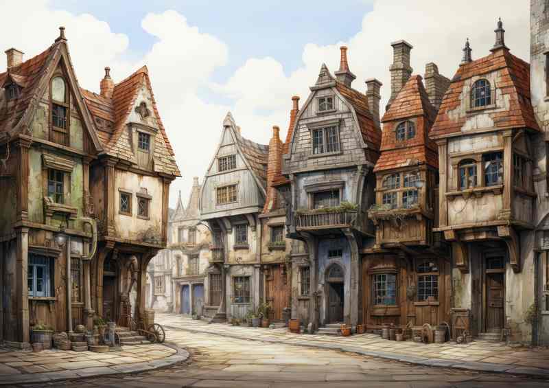 Whimsical Wonderland Village of Playful Delights