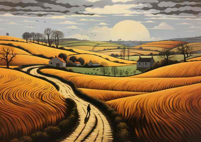 A Walk Down The Country Lane