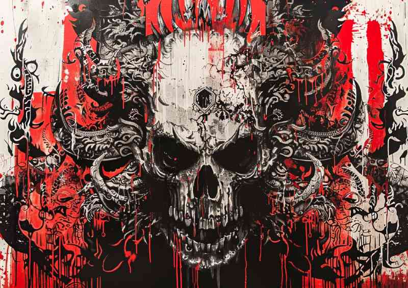 The Devil painting style dark
