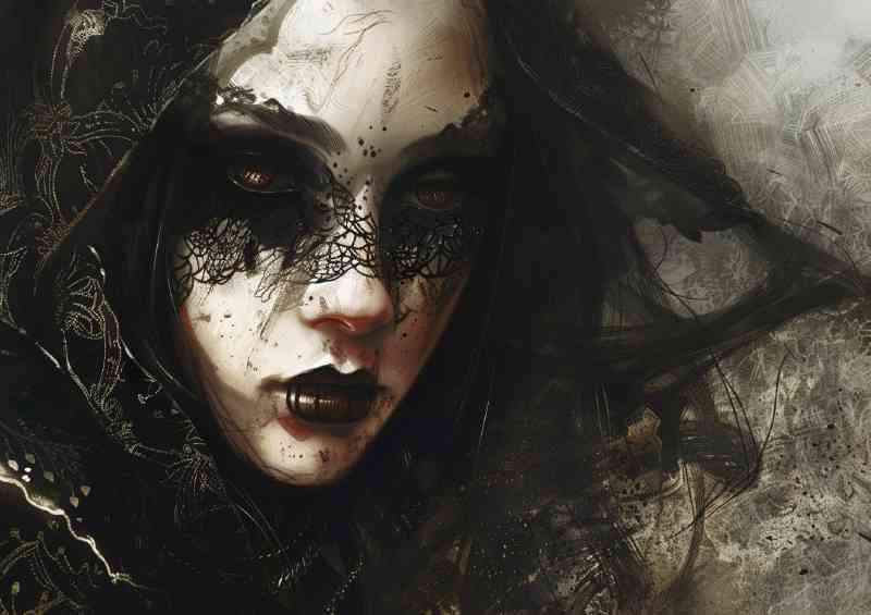 The gothic ghost lady