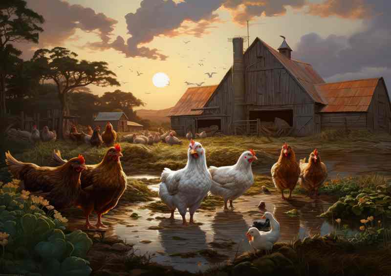 Chickins Out For Lunch