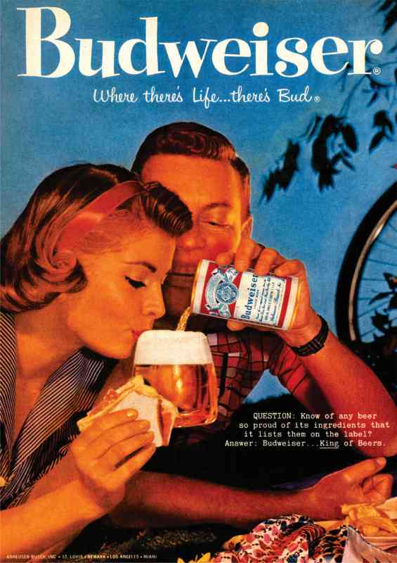 Bud the evening drink