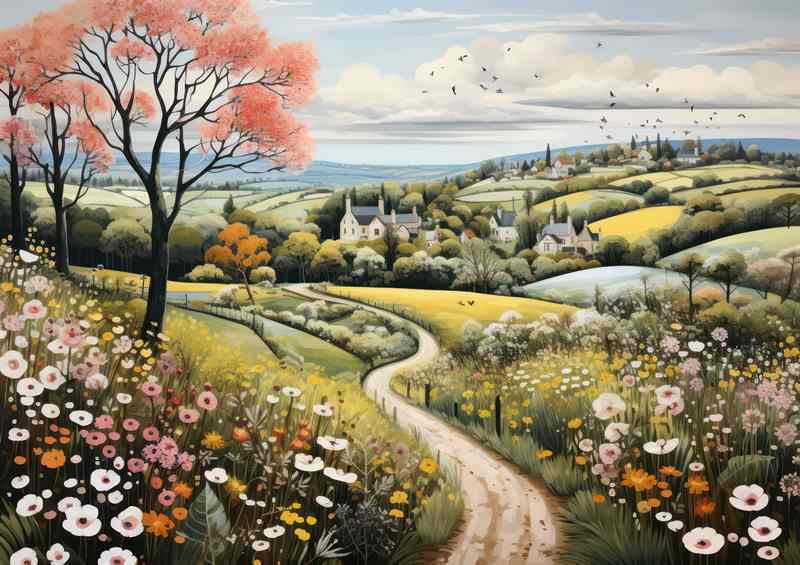 Countryside Enchantment Whimsical Scenes of Beauty