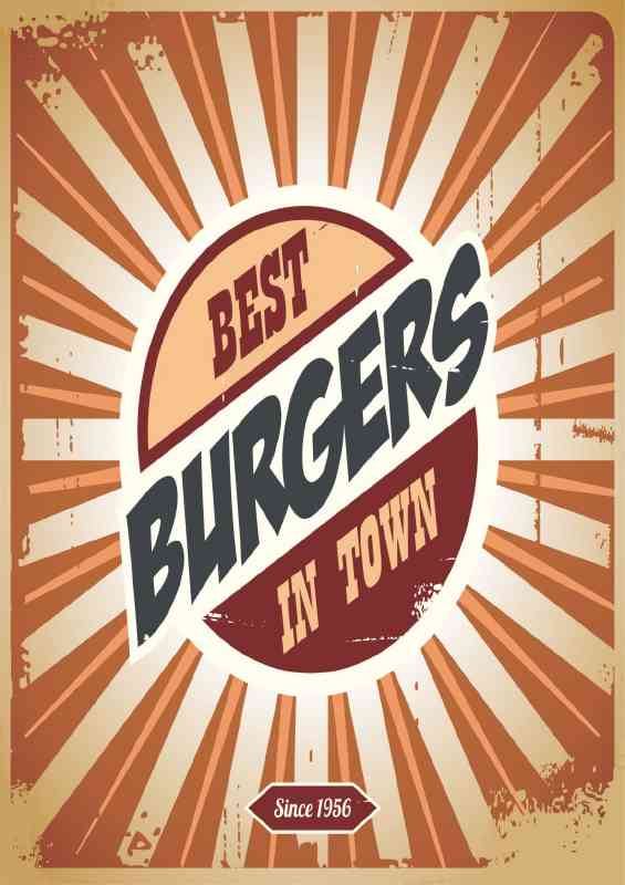 Dont forget your burgers