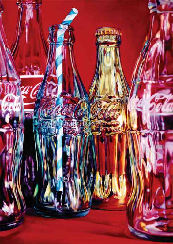 Emptie glass bottles