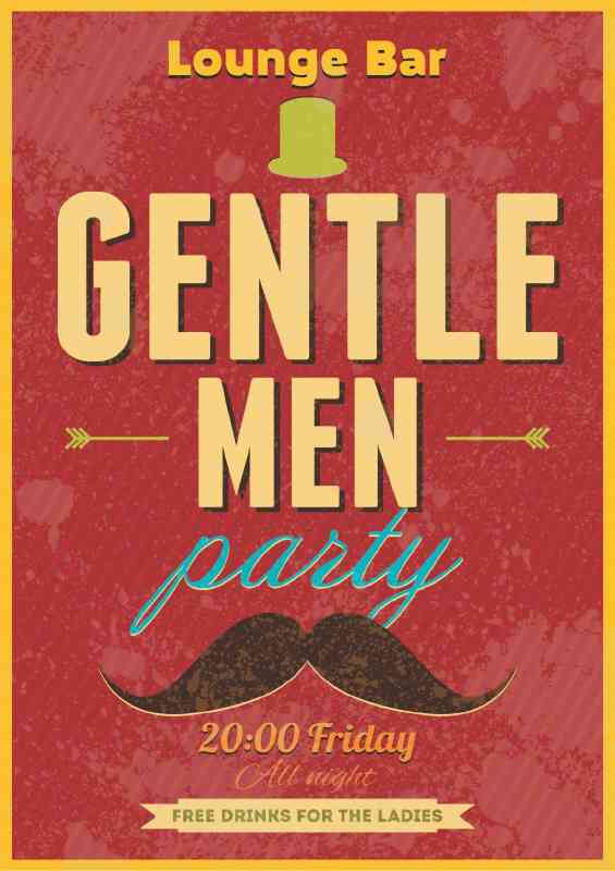 Gentle mens bar
