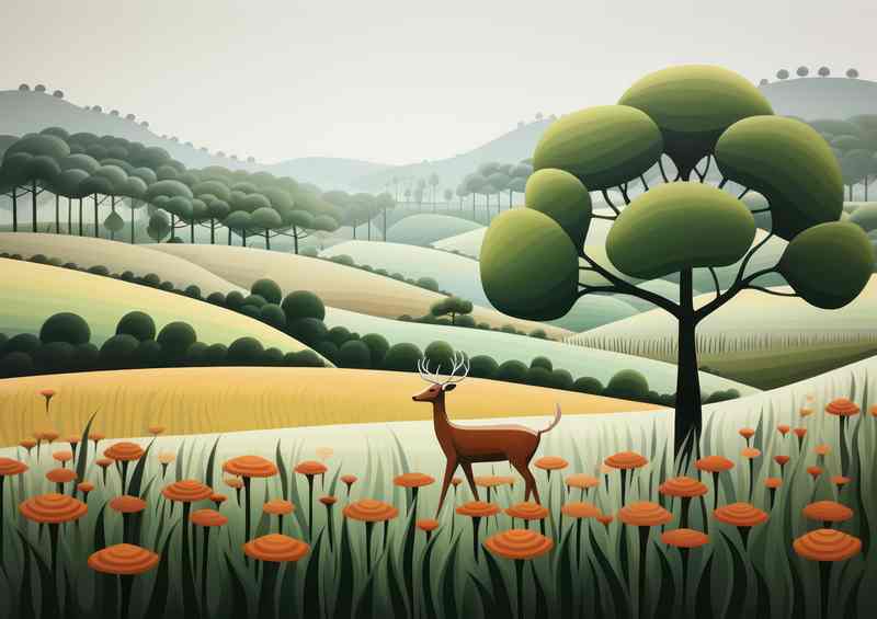 Countryside walks with Deer