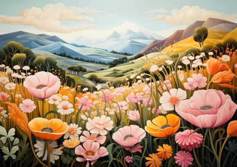 Dreamy Enchantment Whimsical Visions of Hills