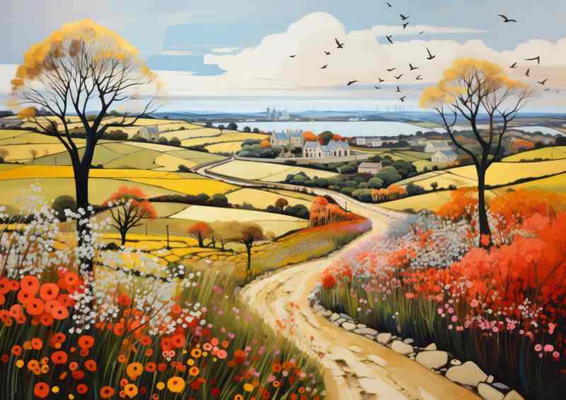 Enchanted Fields Whimsical Beauty of Countryside