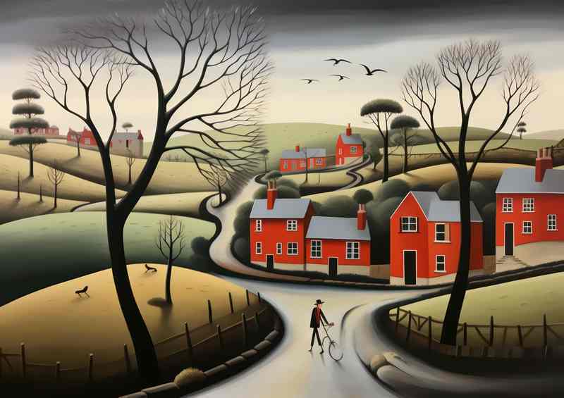 Enchanted Village Whimsical Scenes of Tranquility