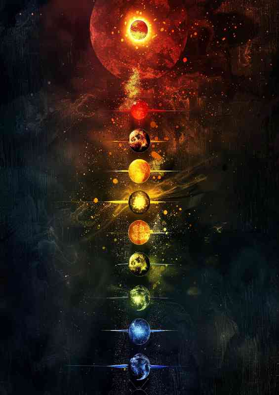 Nine of the nine chakras is situated on the Earth