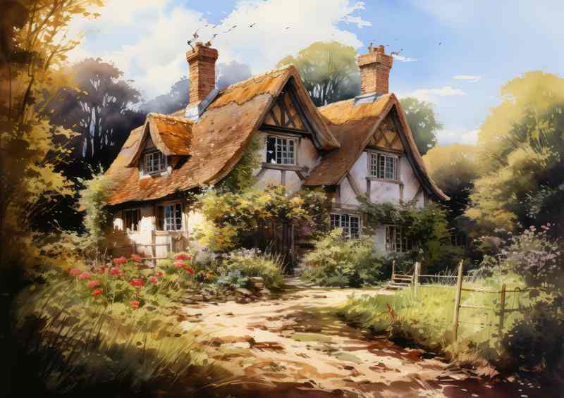 Quintessential Charm Old English Countryside Dwelling