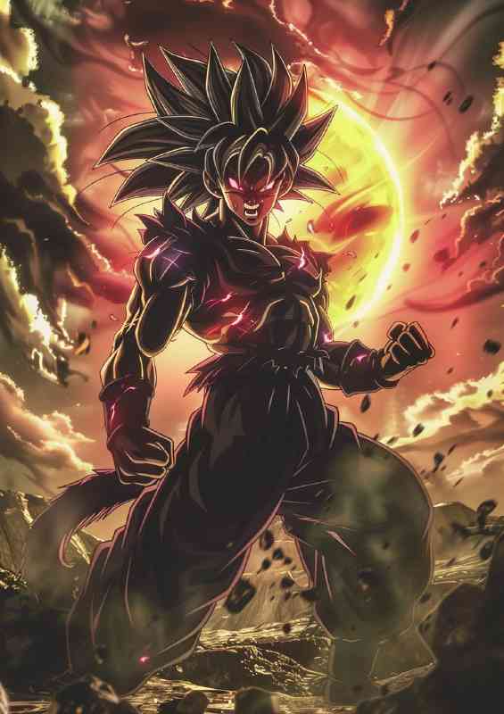 Goku Black in a full body shot