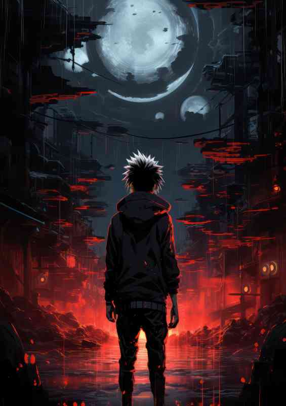 Naruto in the city centre