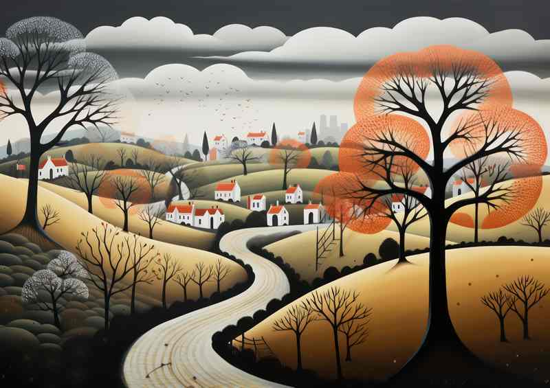 Stormy Days in the Village