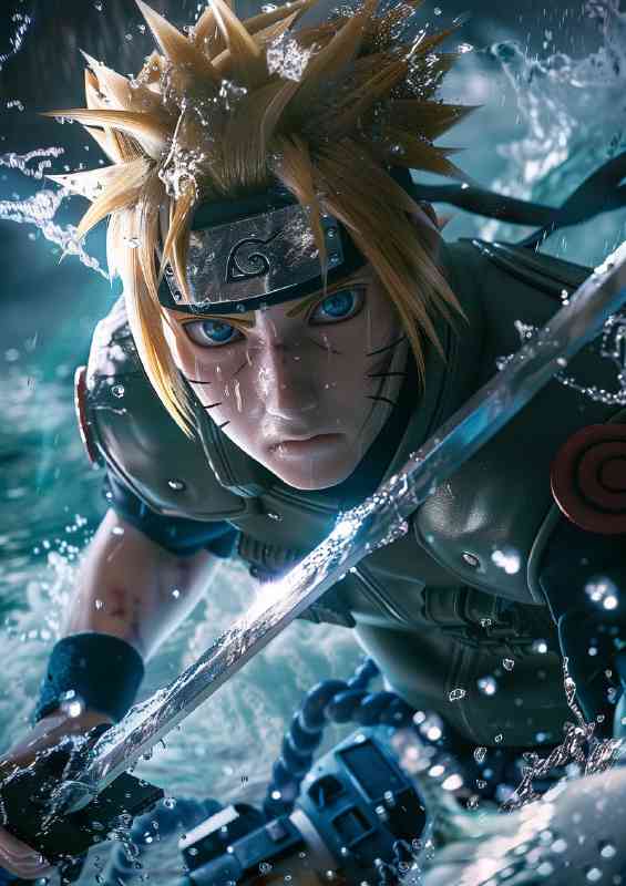 Sasuke Uchiha in battle