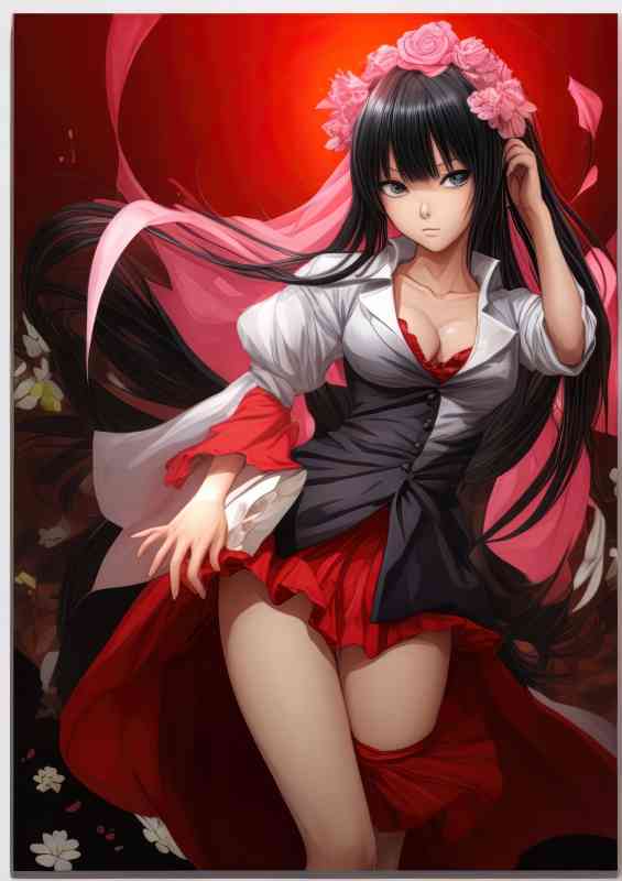 Yoruichi Shihoin the red dress