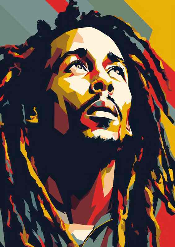 Bob Marley pop art