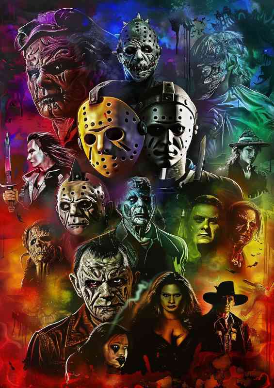 Famous horror movie poster