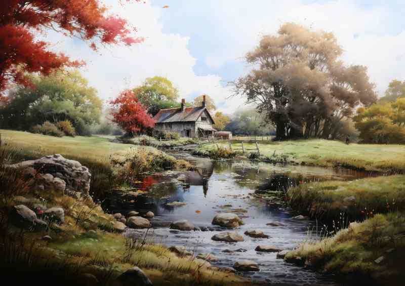 Watercolour Dreams Cottage by English River