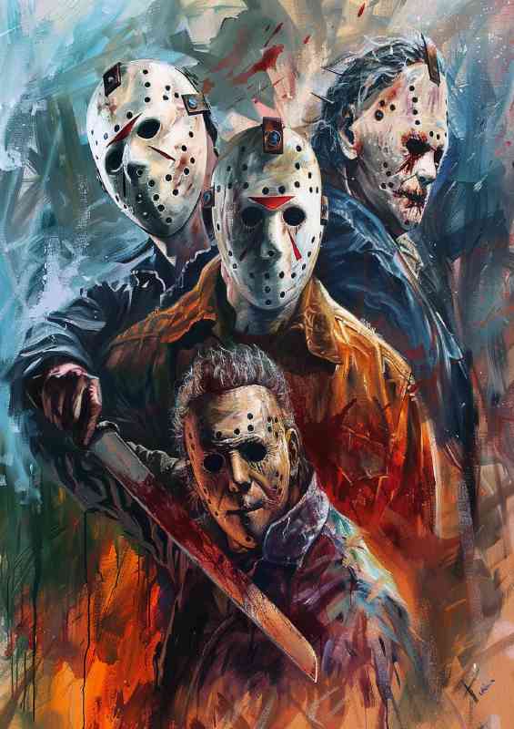 Michael Myers Jason Voorhees and Freddy