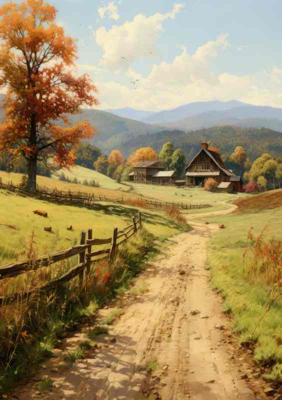 Countryside Serenity On The Farm