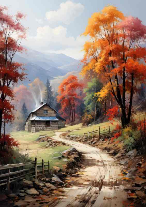 Enchanting Rural Abode In The Autumn