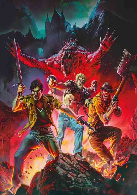 The night zombies and monsters