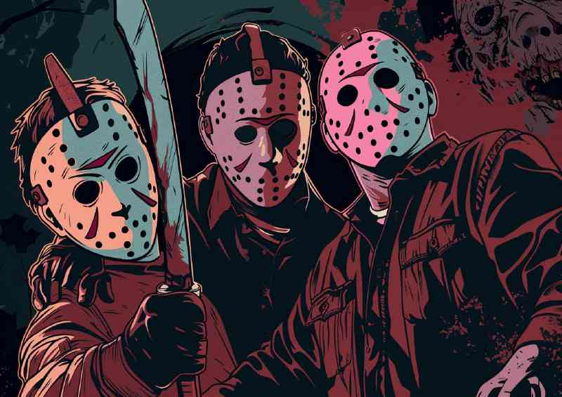 comic style of mask