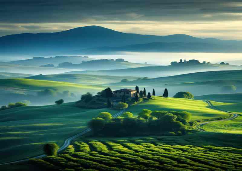 Tuscany Morning Light