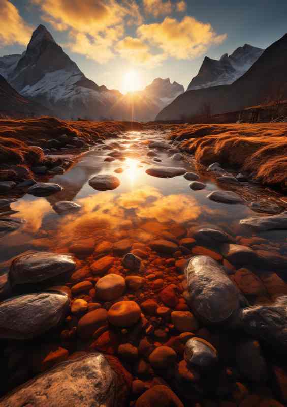 Cool Clear Crystal Stream Waters