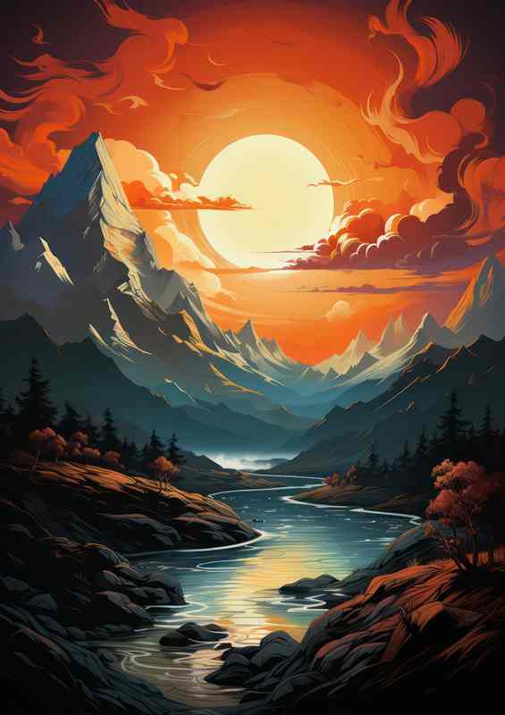 Ethereal Abstract Interpretation Mountains