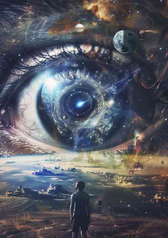 The space eye looking