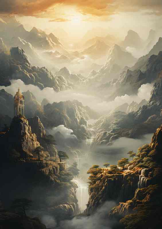 Mystical Mountains The Mists All Around Us