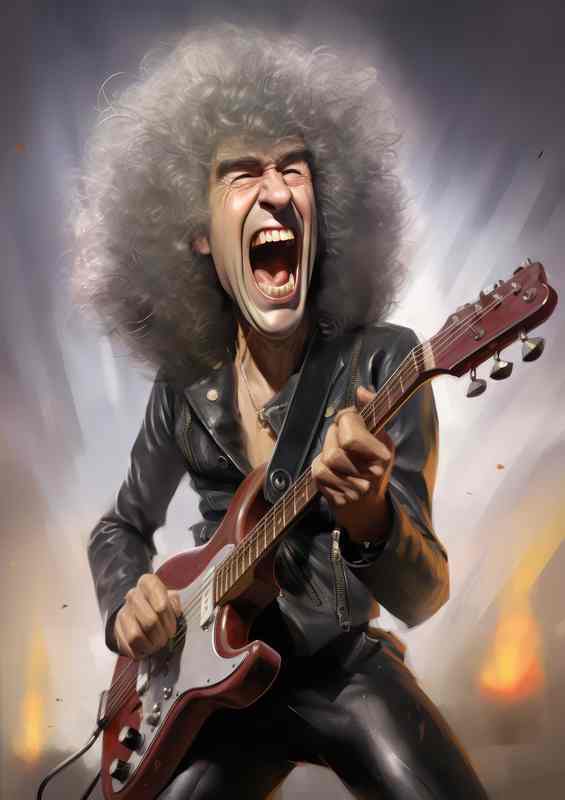 Caricature of Brian may