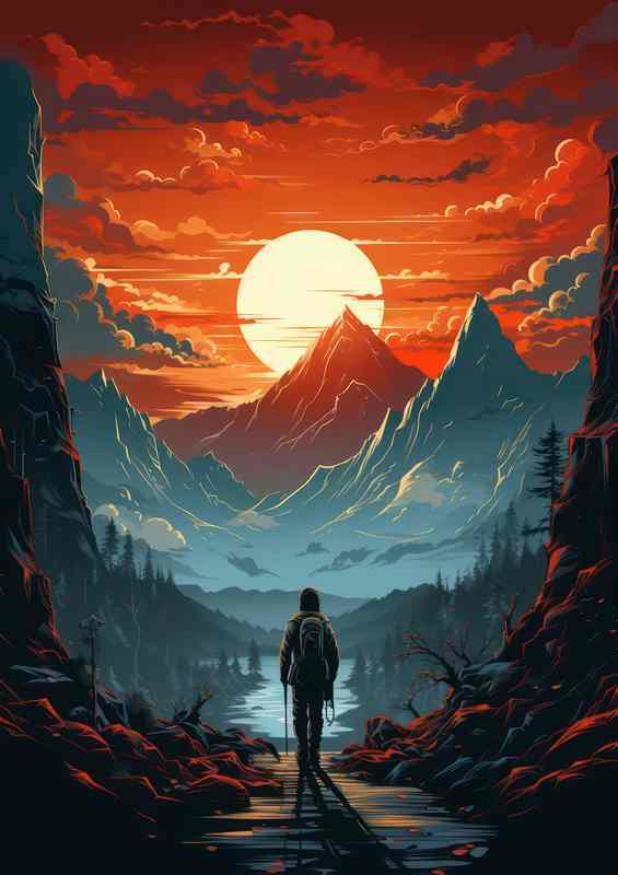 Shadows Through The Mountain Range
