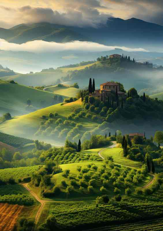 The Rolling Hills of Tuscany