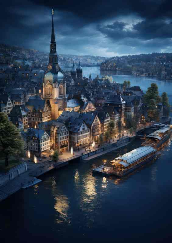 Zurich City by Night