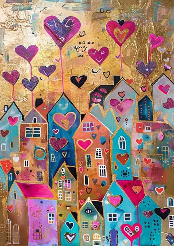 The village filled with love