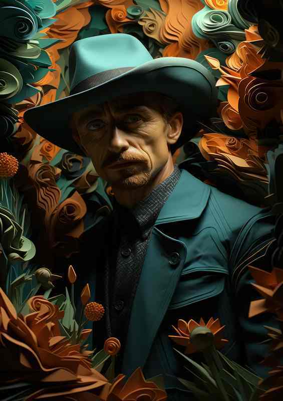 A cowboys soul of colour