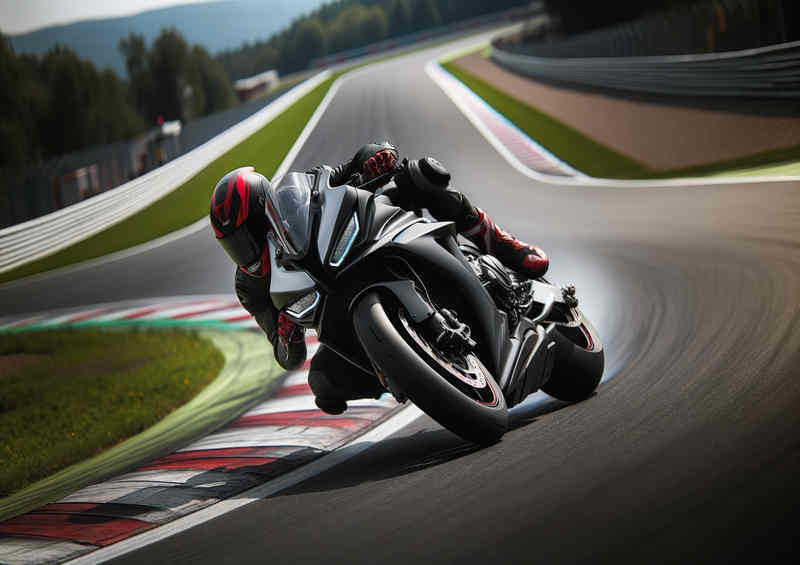 Racing Rapture a modern sportbike