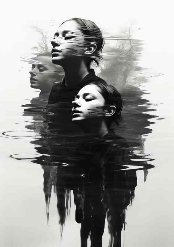 Faces in the mist