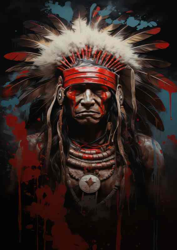 Native Indian Artistry Embracing Ancestral Roots