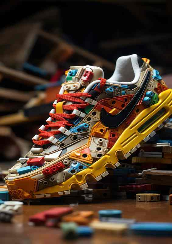 Sneaker Spectrum Metal Poster