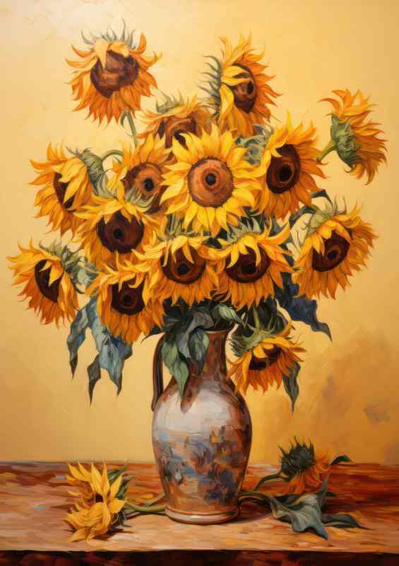 Sunflower Fields Bloom in Radiant Harmony