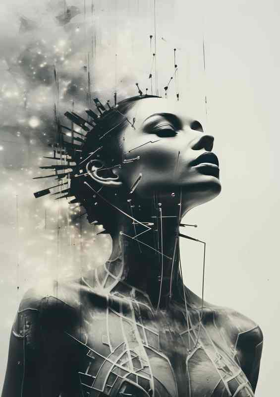 Tree of Life Woman’s Face with Branches