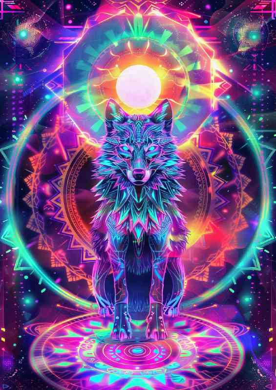 Mystical wold fur that glows brightly