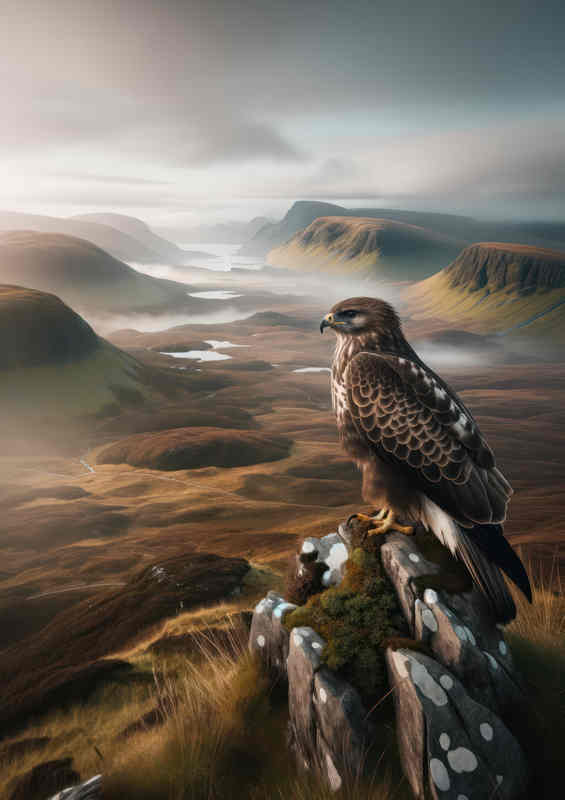 Buzzard's Highland Watch Metal Poster